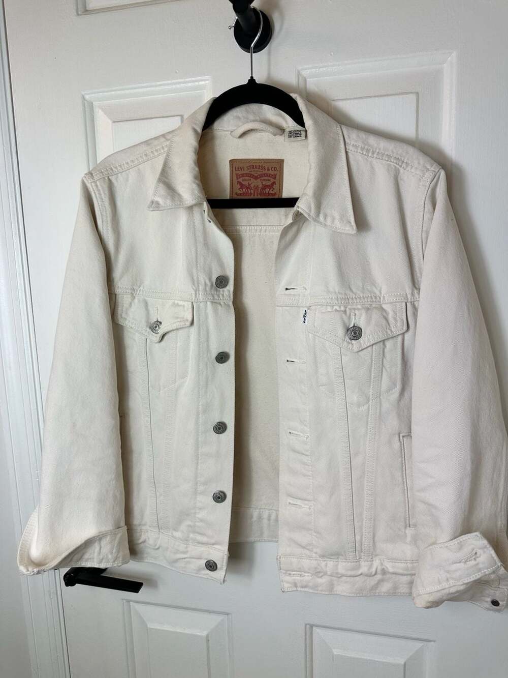 Levi's Trucker Jacket Off White Denim